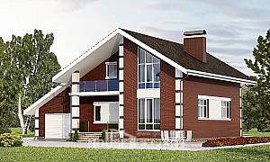 خطط البيوت مع الطابق العلوي الإضافي