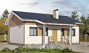 خطط البيوت ذات الطابق الواحد