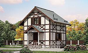 خطط البيوت مع الطابق العلوي الإضافي