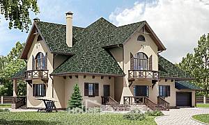 خطط البيوت ذات الطابقان